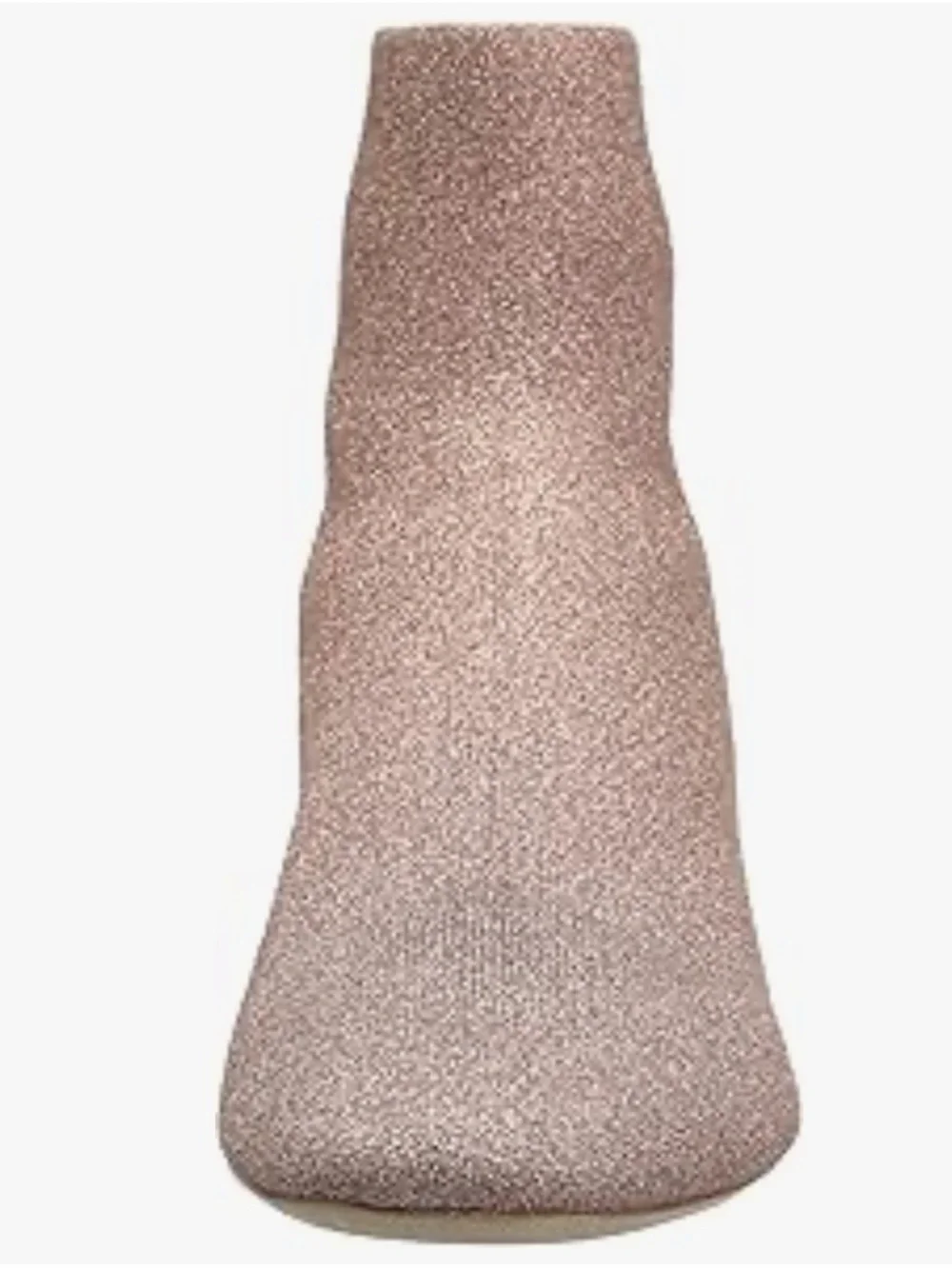 Loeffler Randall pink and silver sock booties size 11.5